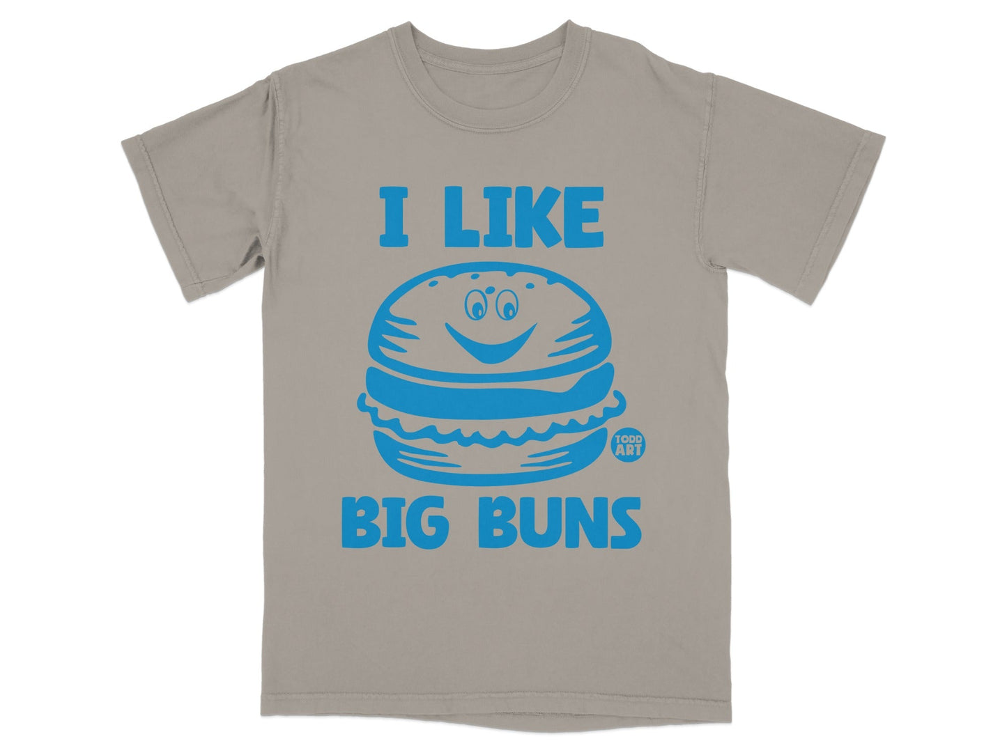 I Like Big Buns Funny Graphic T-Shirt for Casual Wear