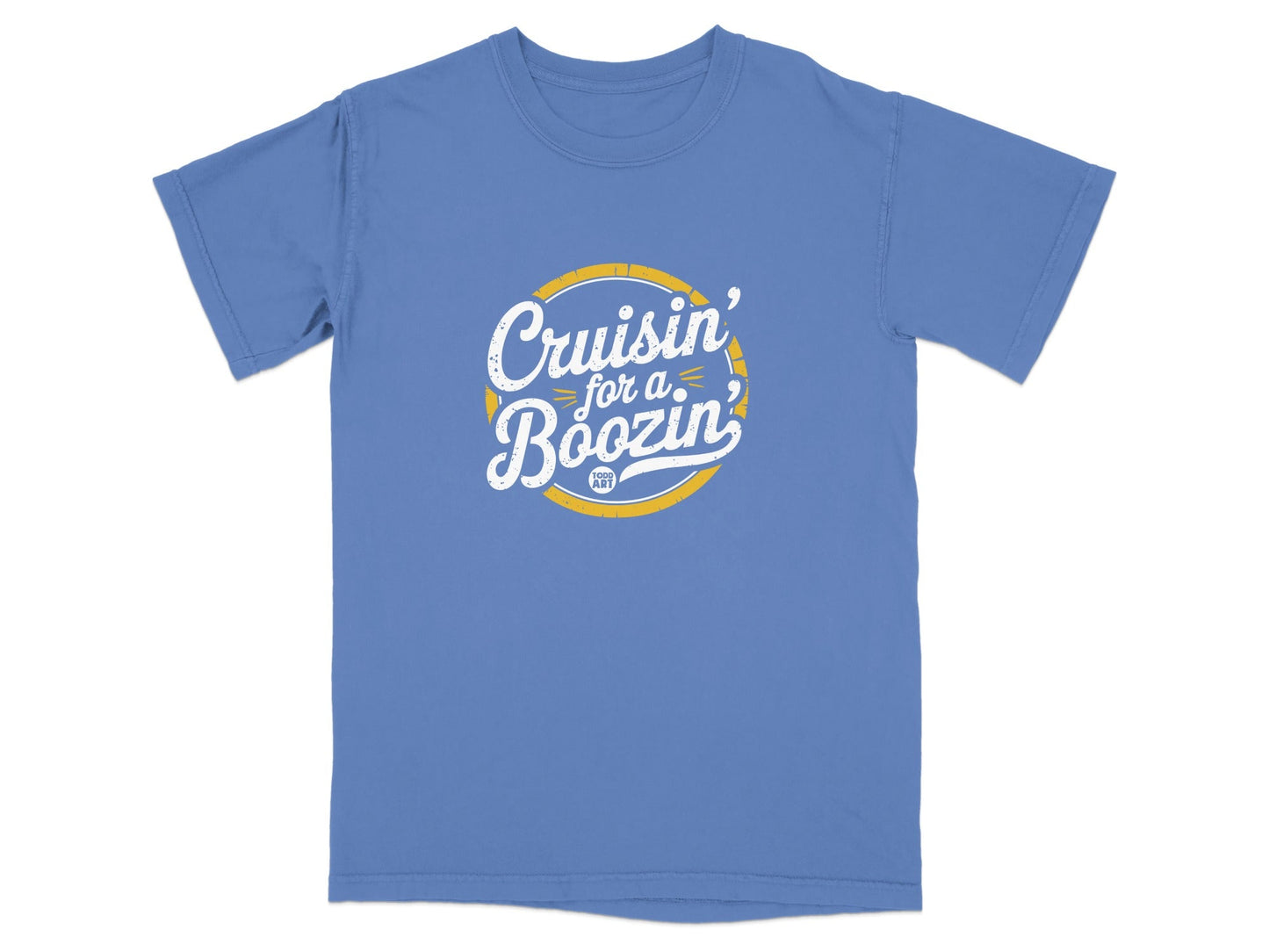 Cruisin' for a Boozin' Graphic Tee for Party Lovers