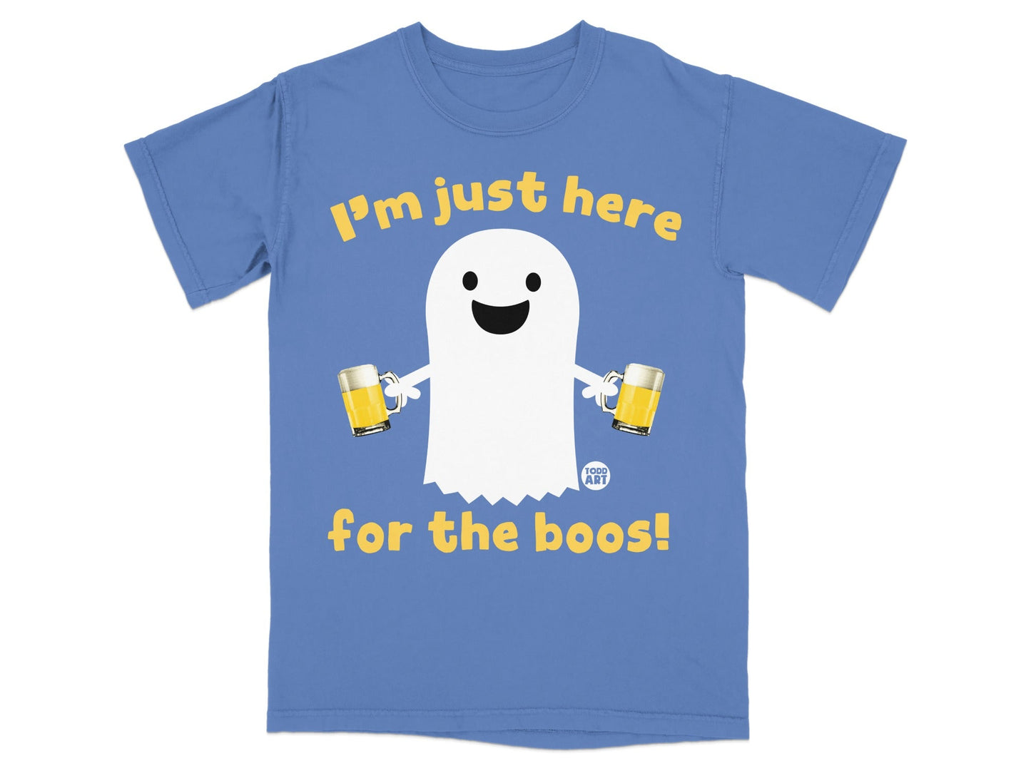 I'm Just Here for the Boos Ghost Beer T-Shirt