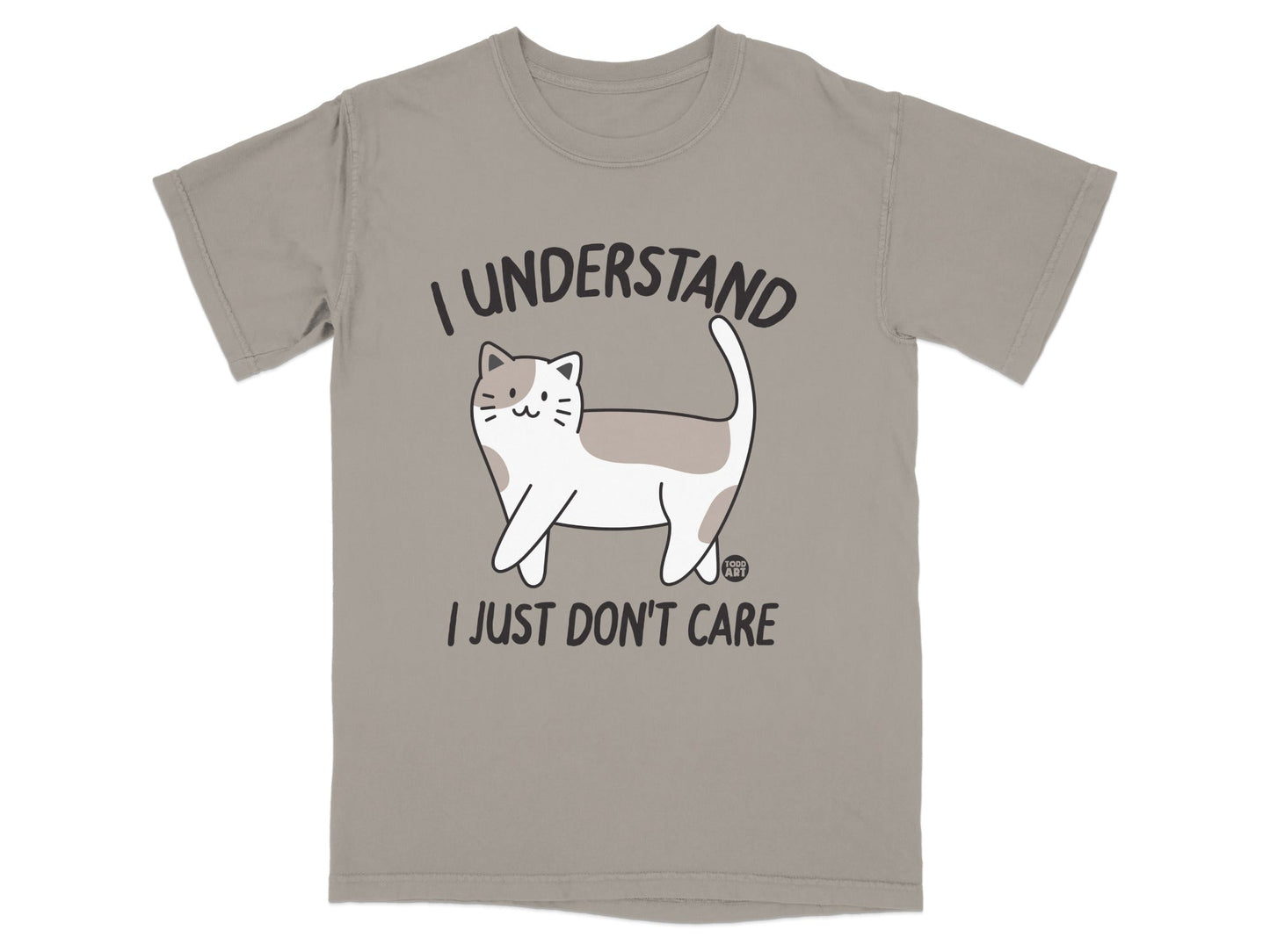 I Understand I Just Don't Care Cat T-Shirt