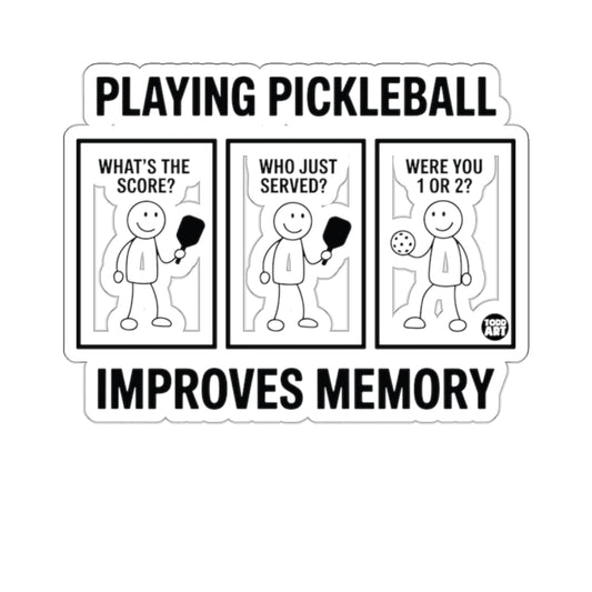 Playing Pickleball Improves Memory Funny Sports Saying product type