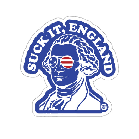 Suck It England American Independence Sticker