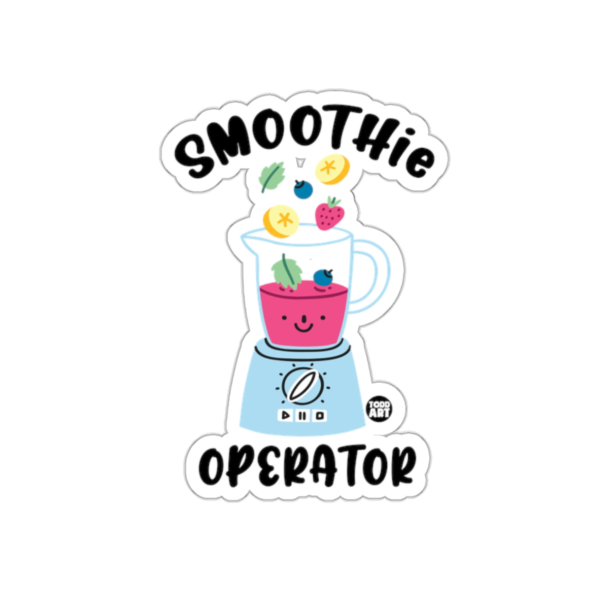 Smoothie Operator Cute Blender Sticker
