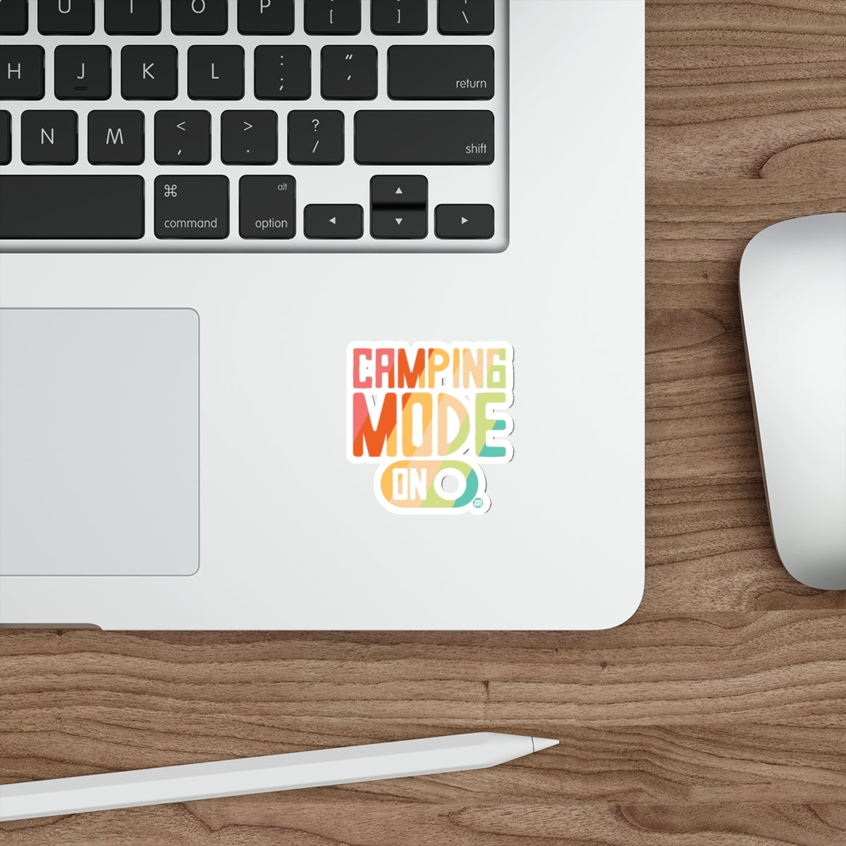 Camping Mode On Artistic Design Creative Adventure Stickers