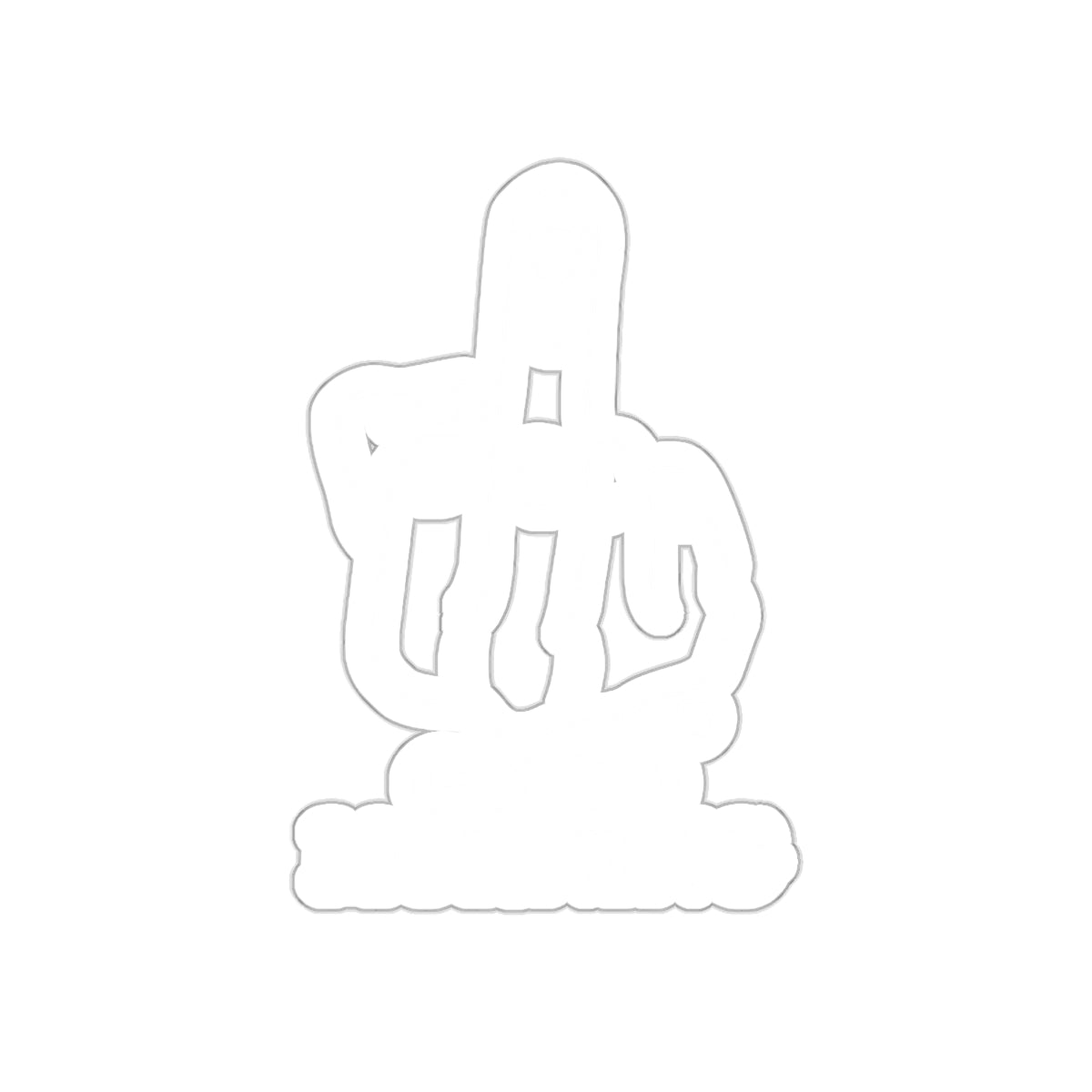 Middle Finger Shaped Unique Decor Piece