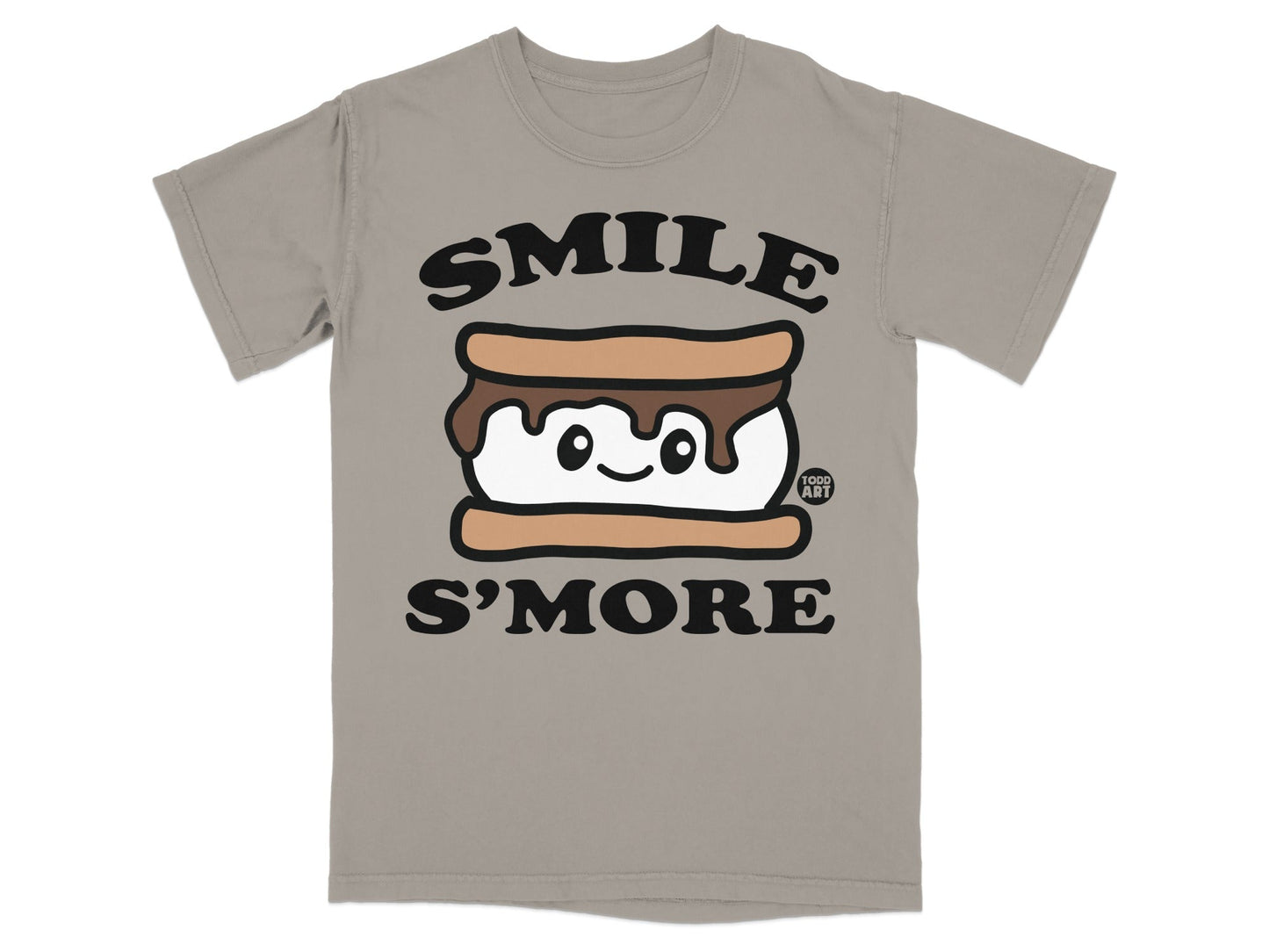 Smile S'more Adorable Graphic Tee for S'mores Fans