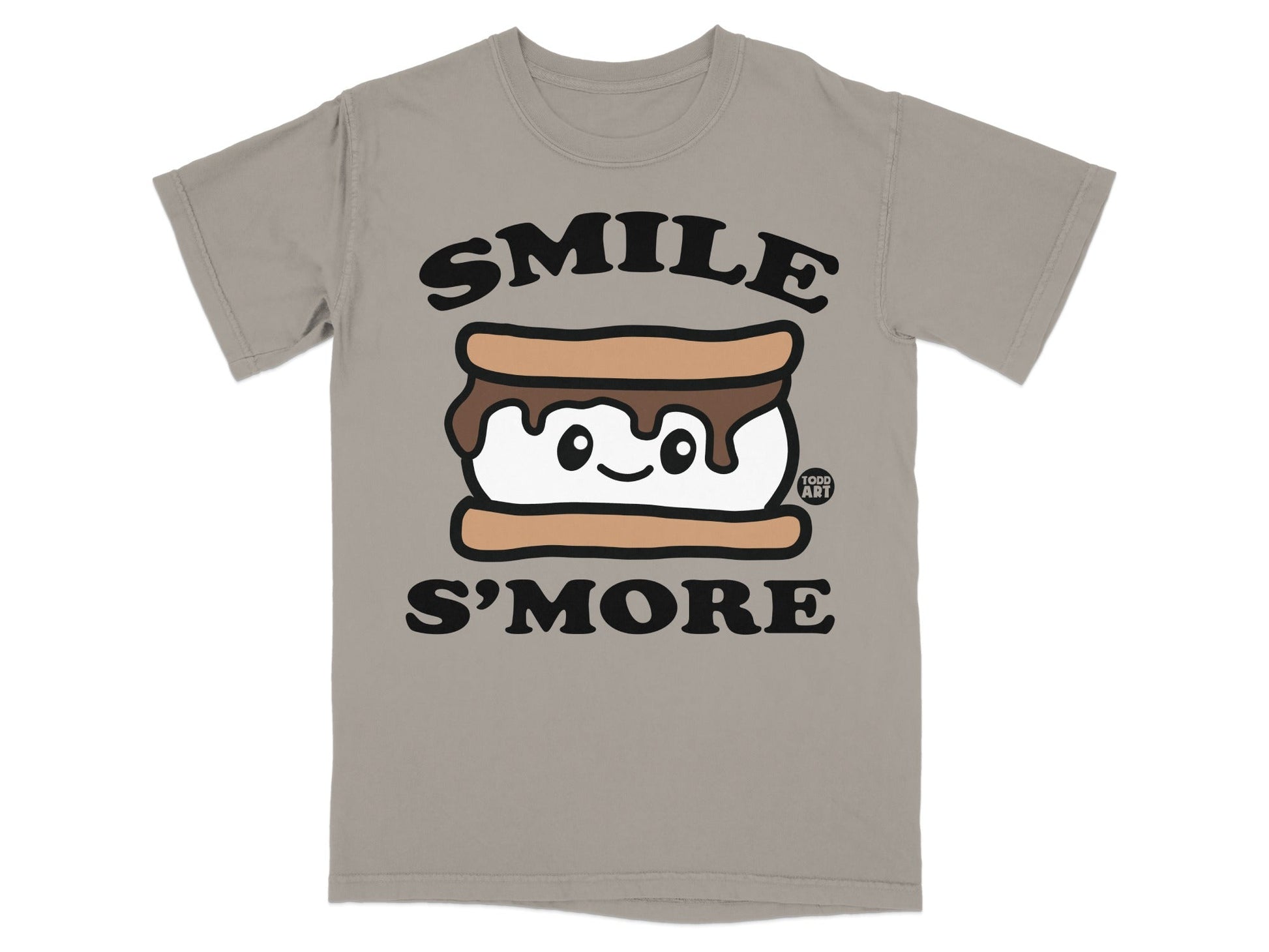 Smile S'more Adorable Graphic Tee for S'mores Fans