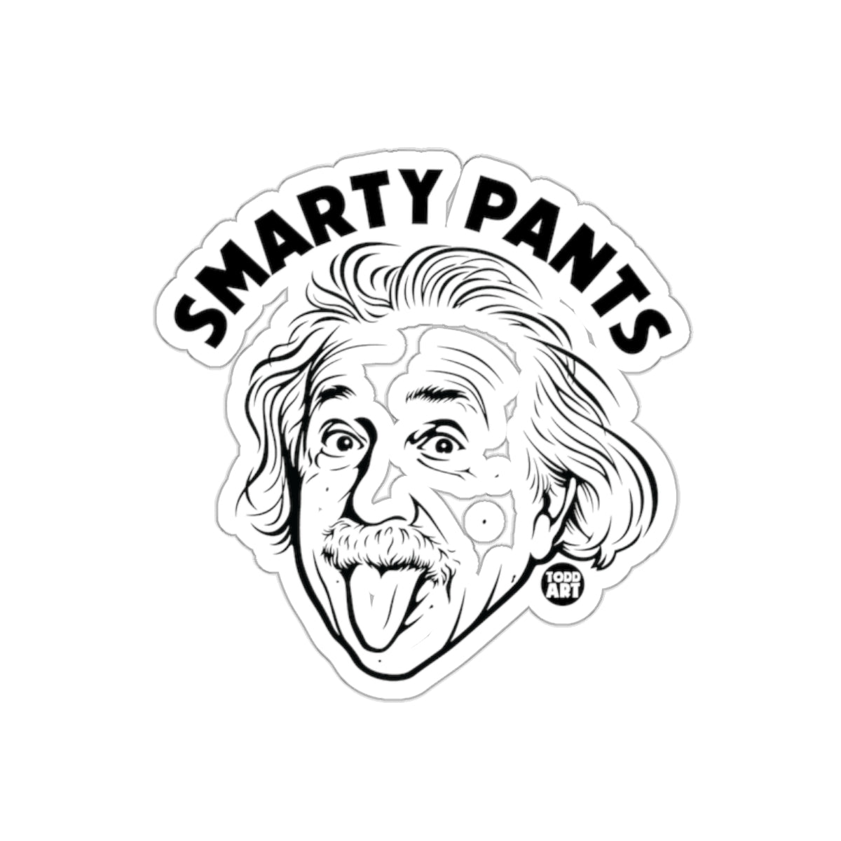 Smarty Pants Albert Einstein sticker