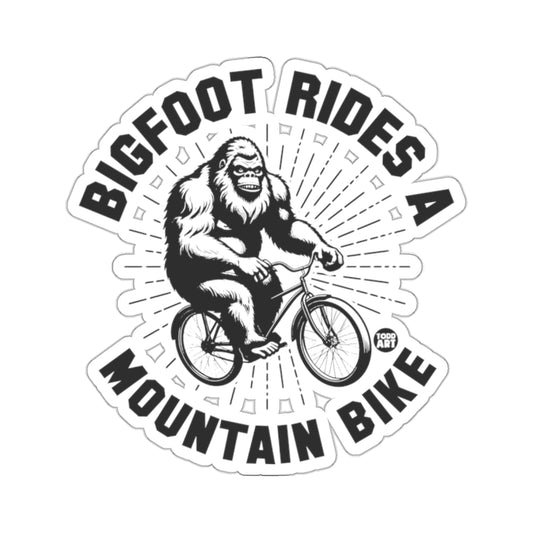 BIGFOOT RIDES A MOUNTAIN BIKE product type