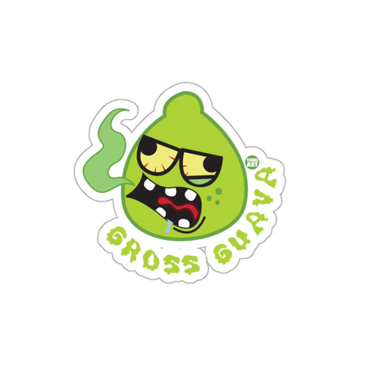 Gross Guava Funny Sticker Gross Guava Character Sticker