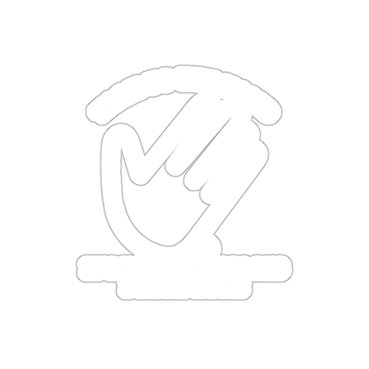 Check Mark Icon with Arched Text Logo Design product