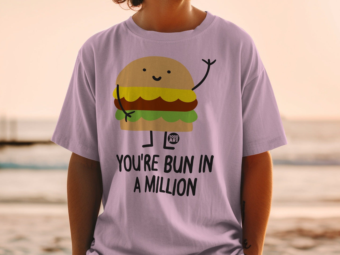 You're Bun In A Million Burger Graphic Tee