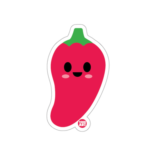 Cute Kawaii Red Pepper Character Sticker product