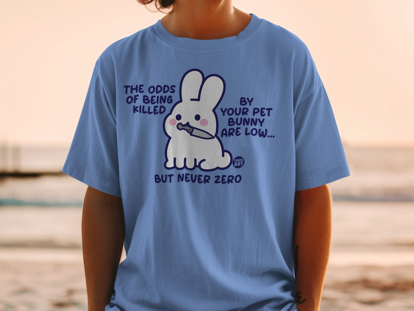 The Odds of Being Killed by Your Pet Bunny Short Sleeve
