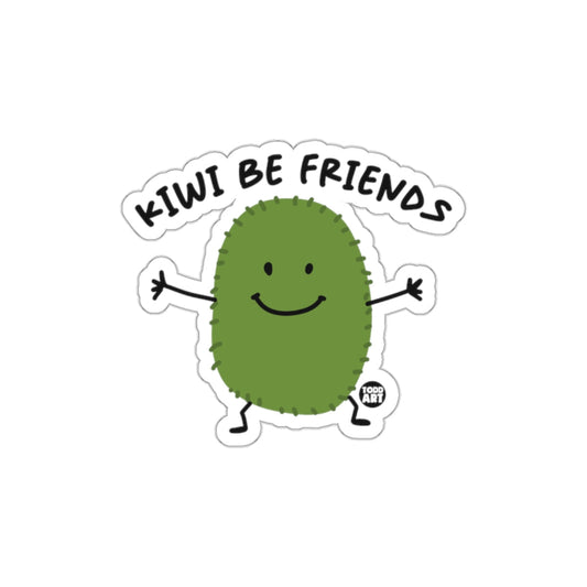KIWI BE FRIENDS Funny Cute Cartoon Sticker