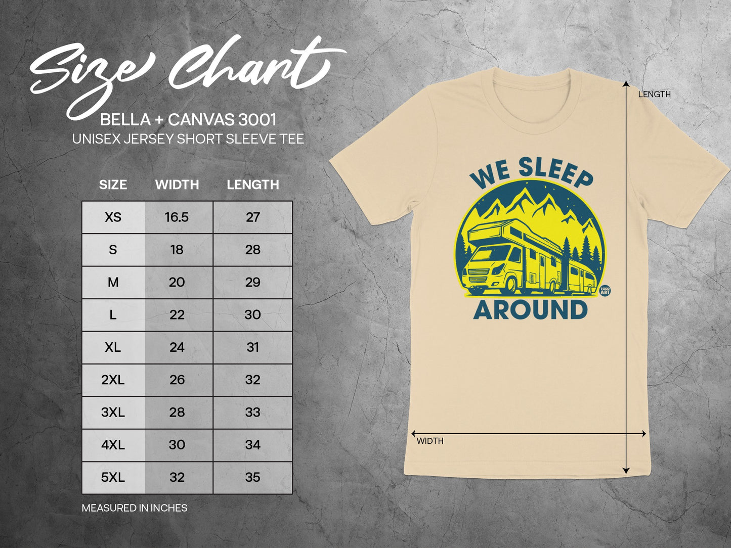 We Sleep Around Unisex Jersey Short Sleeve Tee product