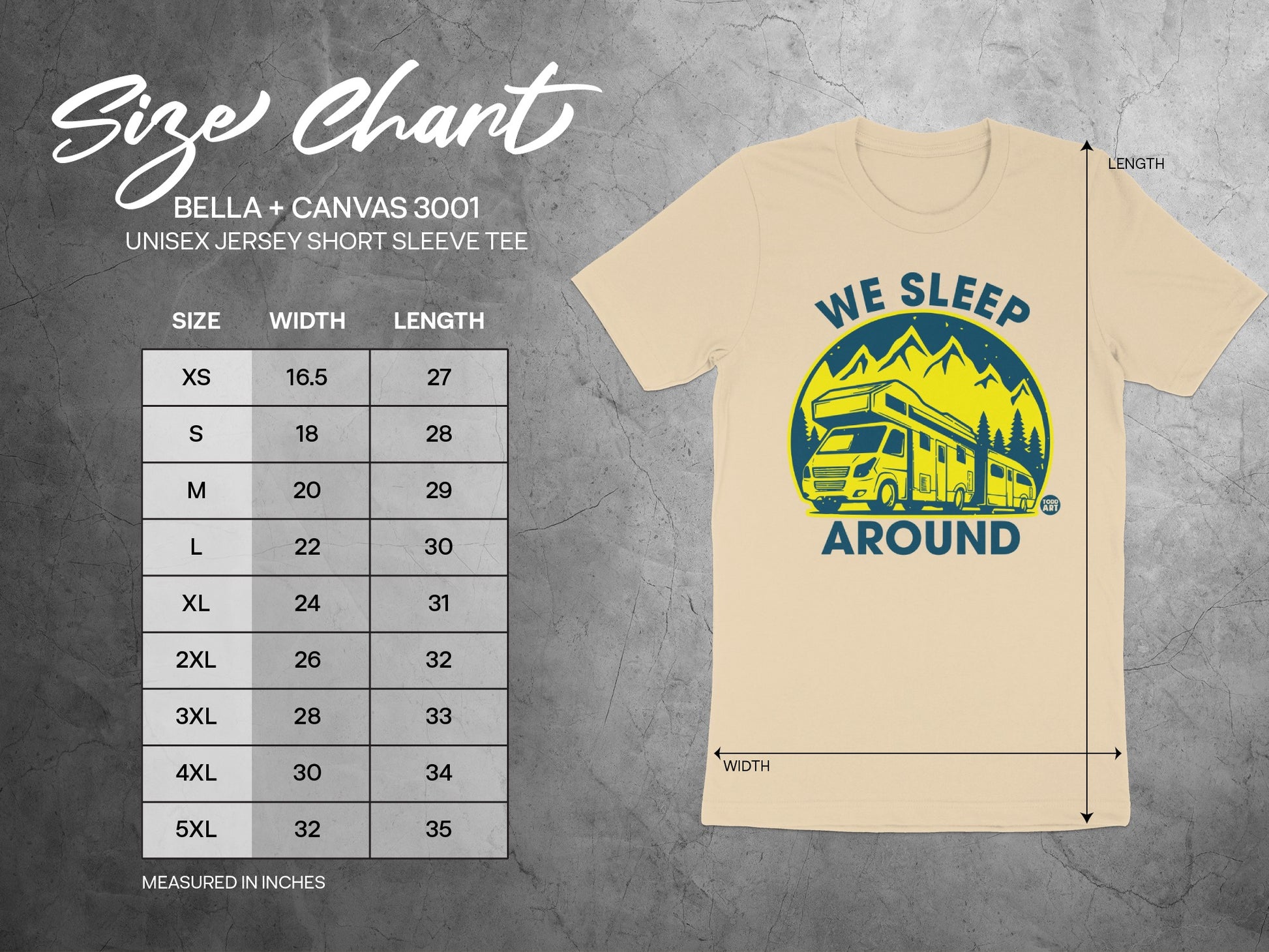 We Sleep Around Unisex Jersey Short Sleeve Tee product