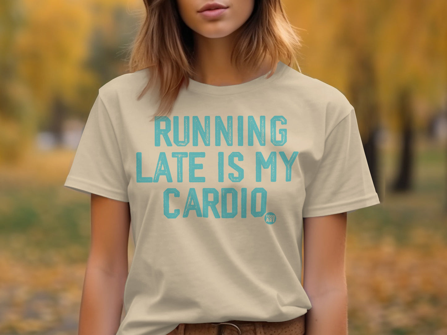 Running Late Is My Cardio Graphic T-Shirt