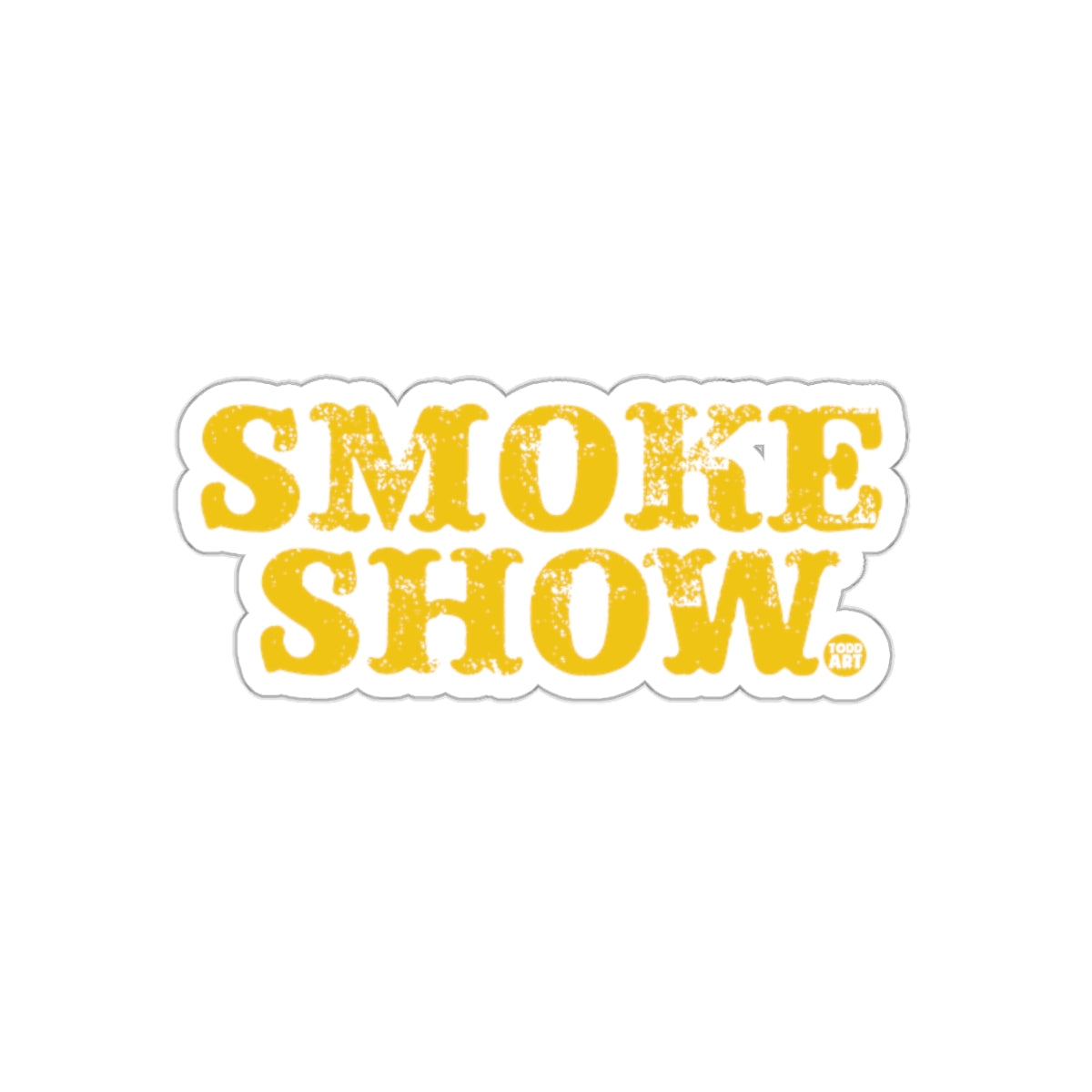Eye-Catching Smoke Show Sticker for Any Surface
