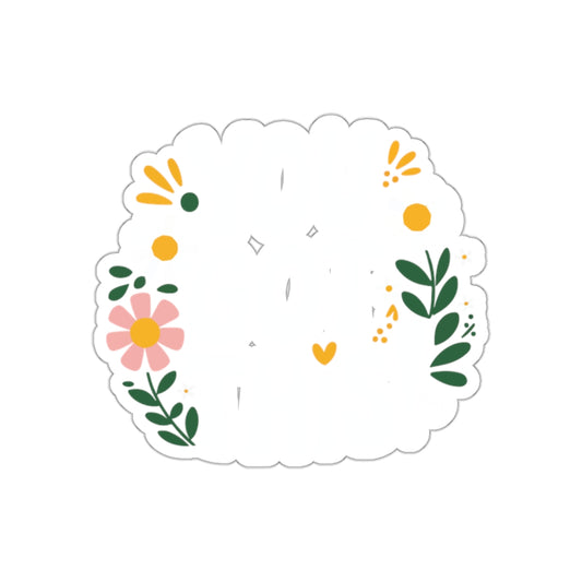 You Got This Floral-Inspired Motivational Sticker