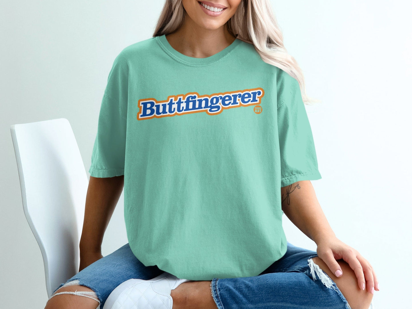 Humorous Buttfingerer Graphic T-Shirt Fun Casual Wear
