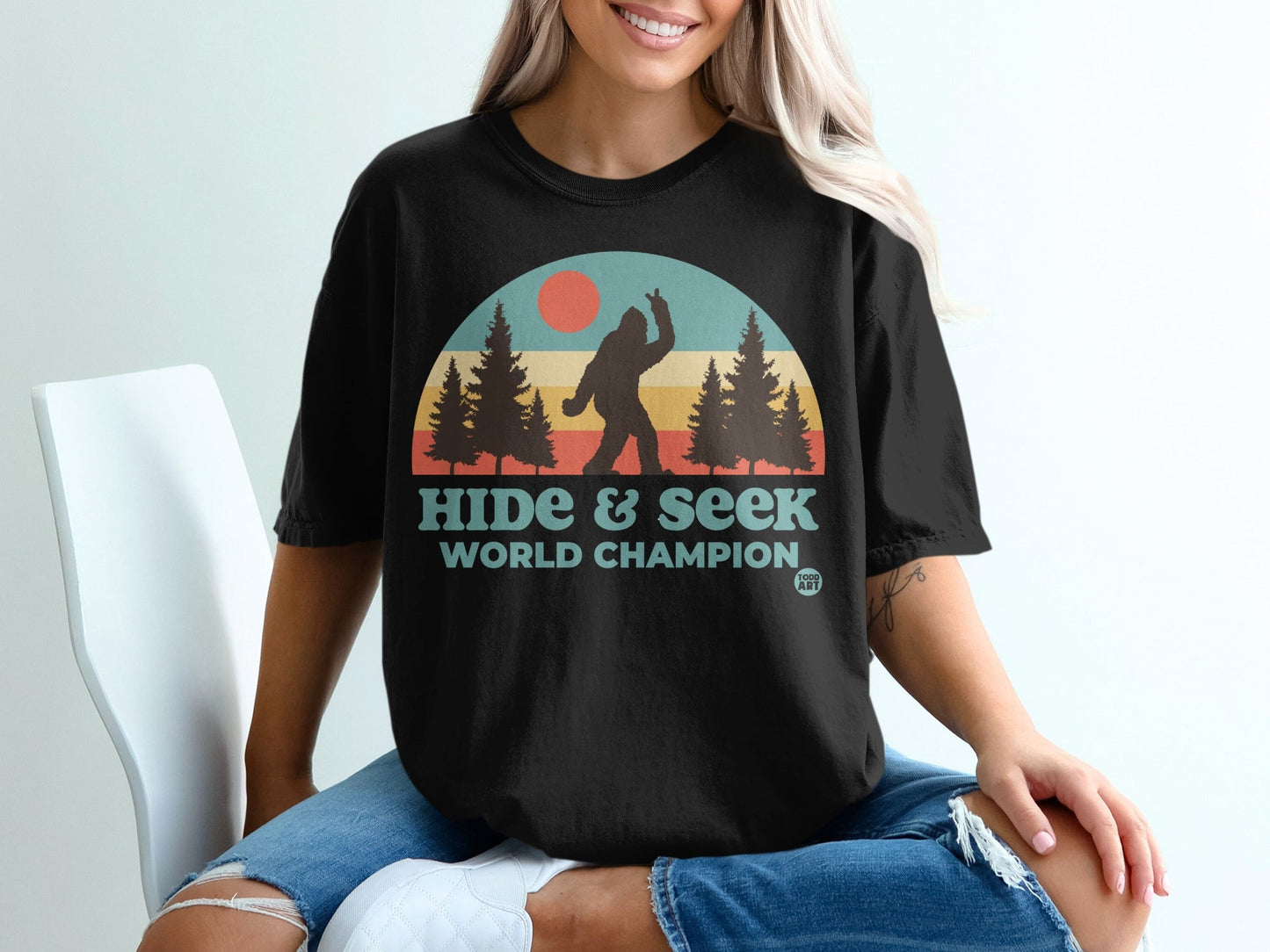 Hide and Seek World Champion Graphic Tee
