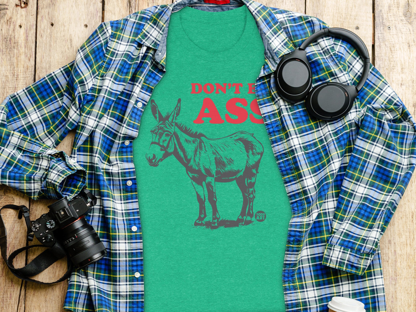 Don't Be An Ass Graphic Print T-Shirt product