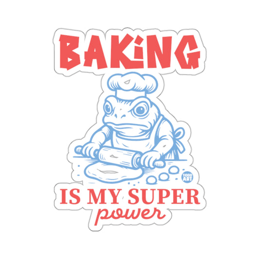 BAKING IS MY SUPER power frog chef design product type