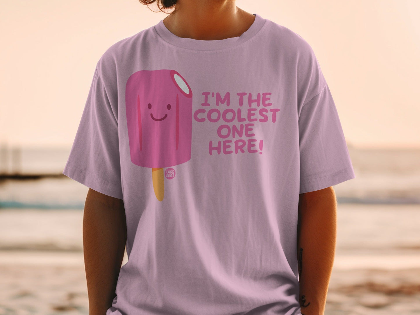 I'm the Coolest One Here Popsicle Graphic T-shirt