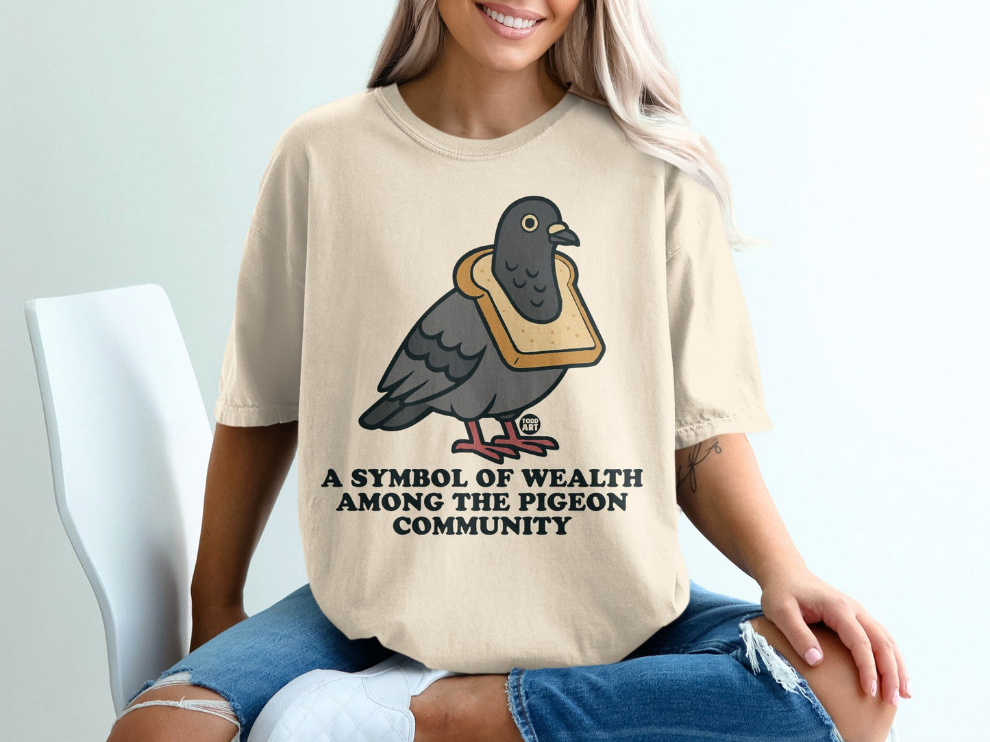 A Symbol of Wealth Among the Pigeon Community Shirt