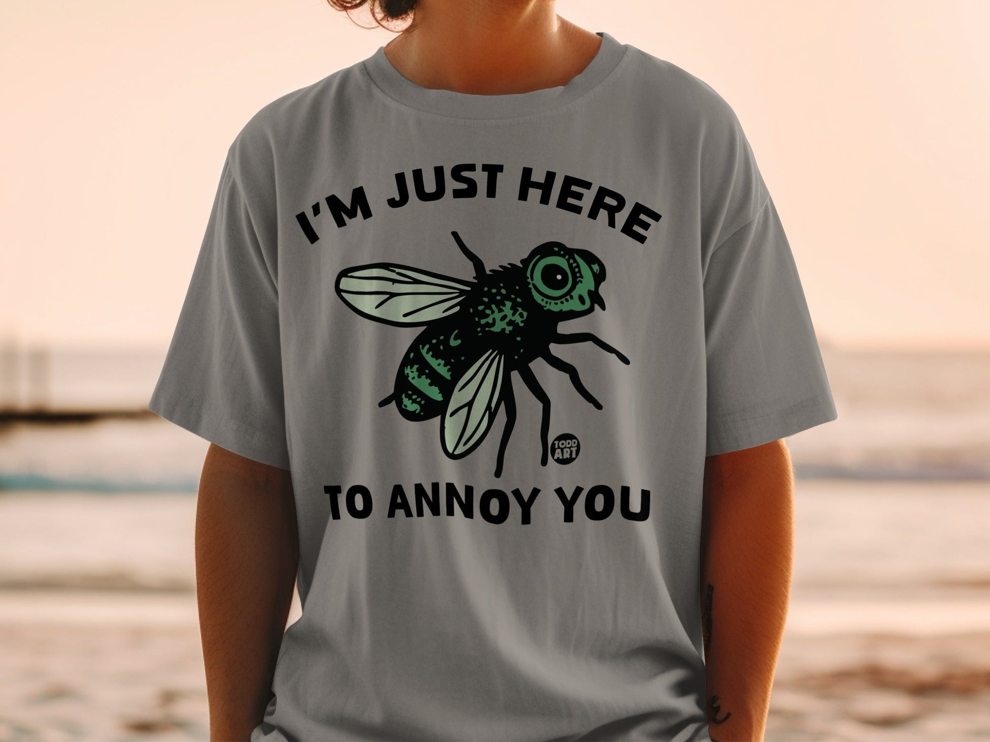 I'm Just Here To Annoy You Graphic T-Shirt