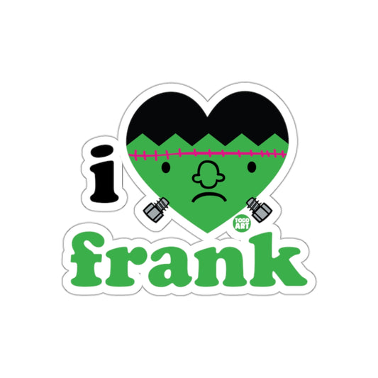 I Heart Frank Frankenstein Monster Sticker Decal