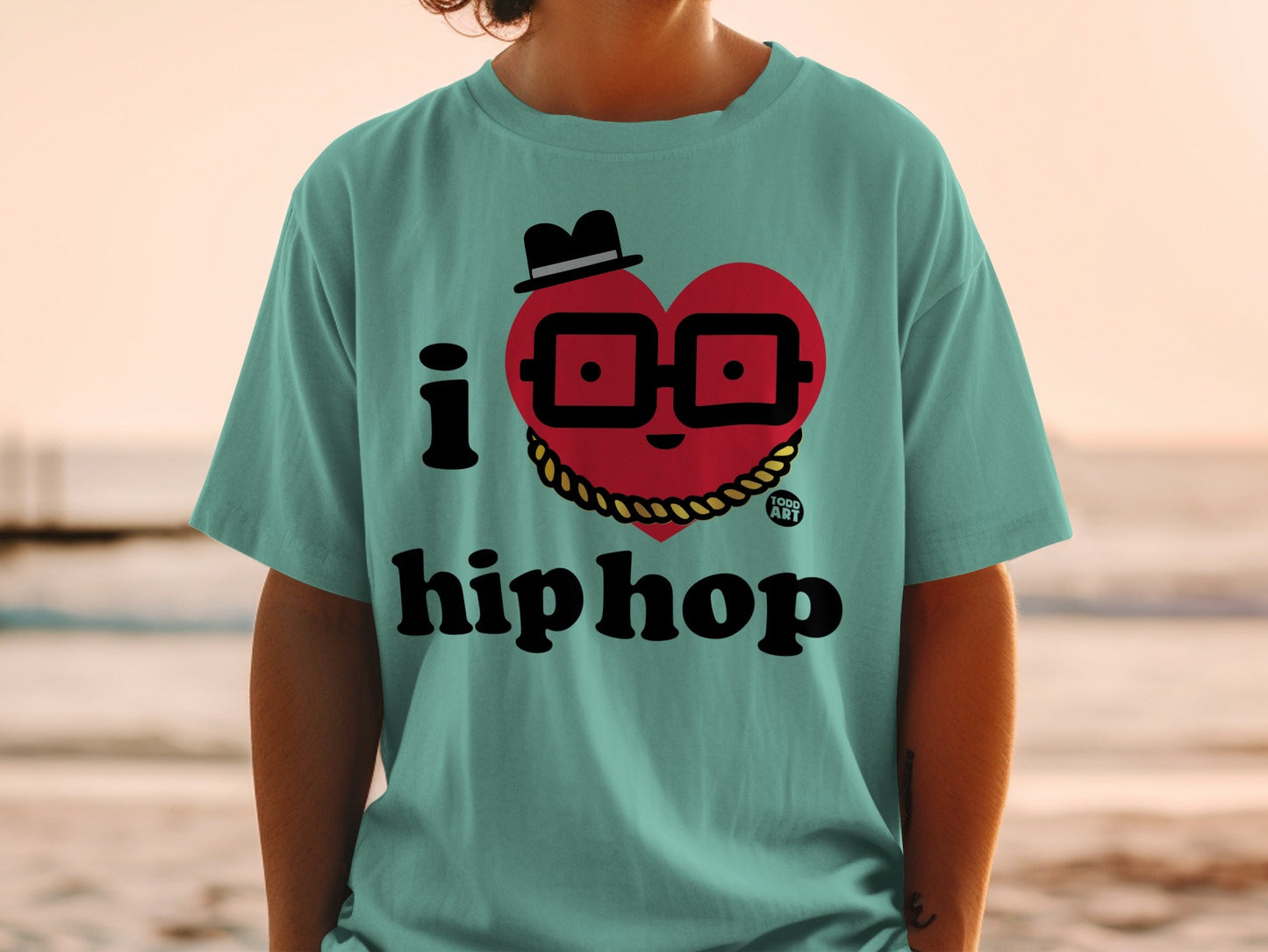 I Heart Hip Hop Graphic T-shirt