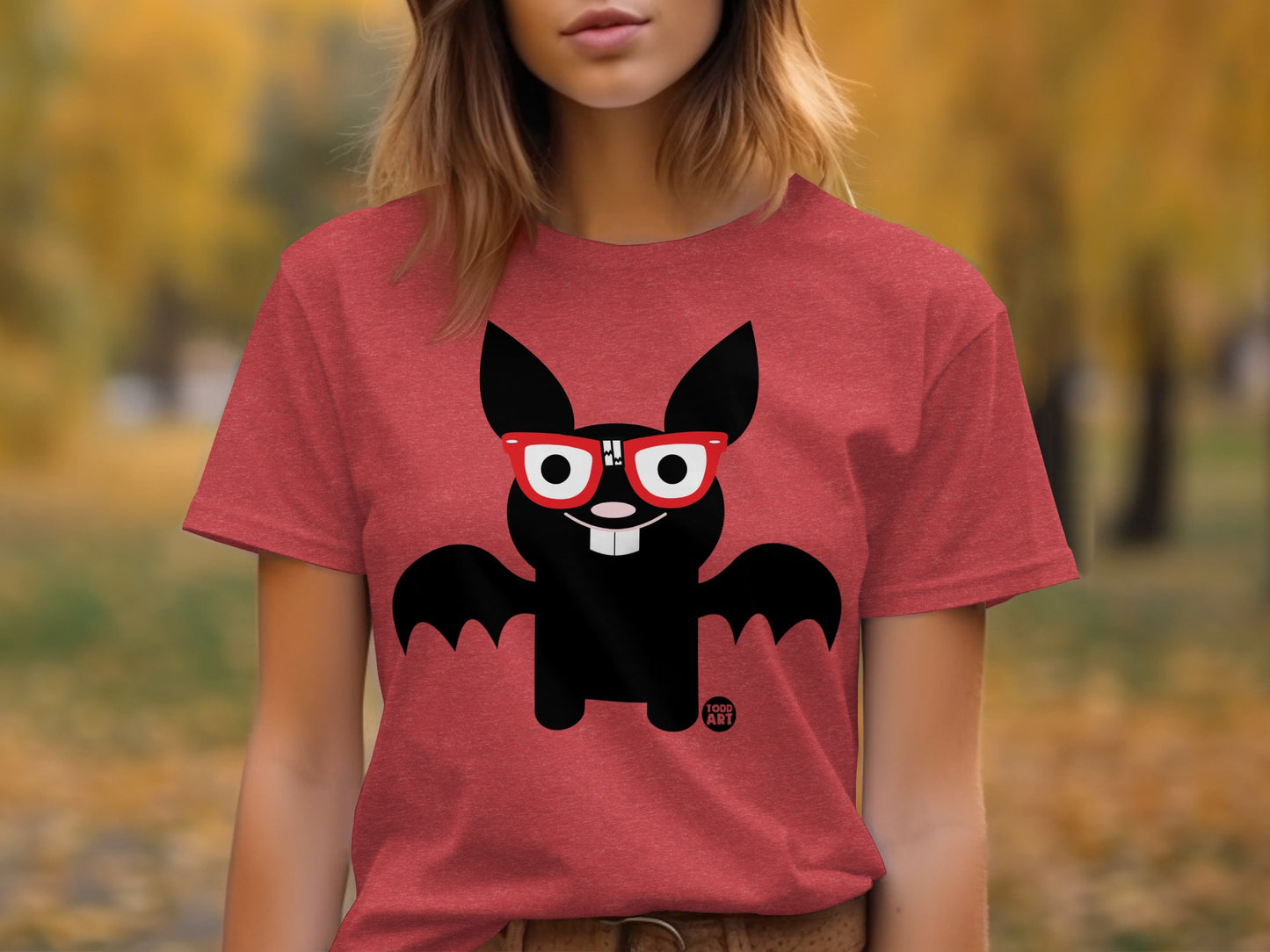 Cute Bat Design Halloween Themed T-Shirt product