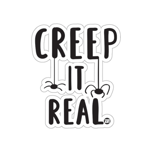 Creep It Real Fun Halloween Sticker