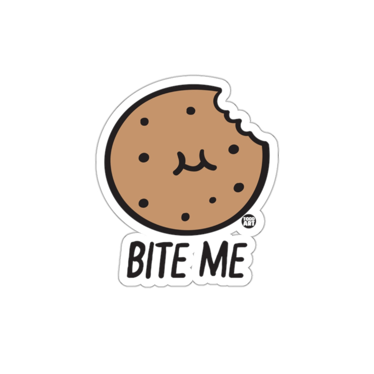 Bite Me Cookie Sticker