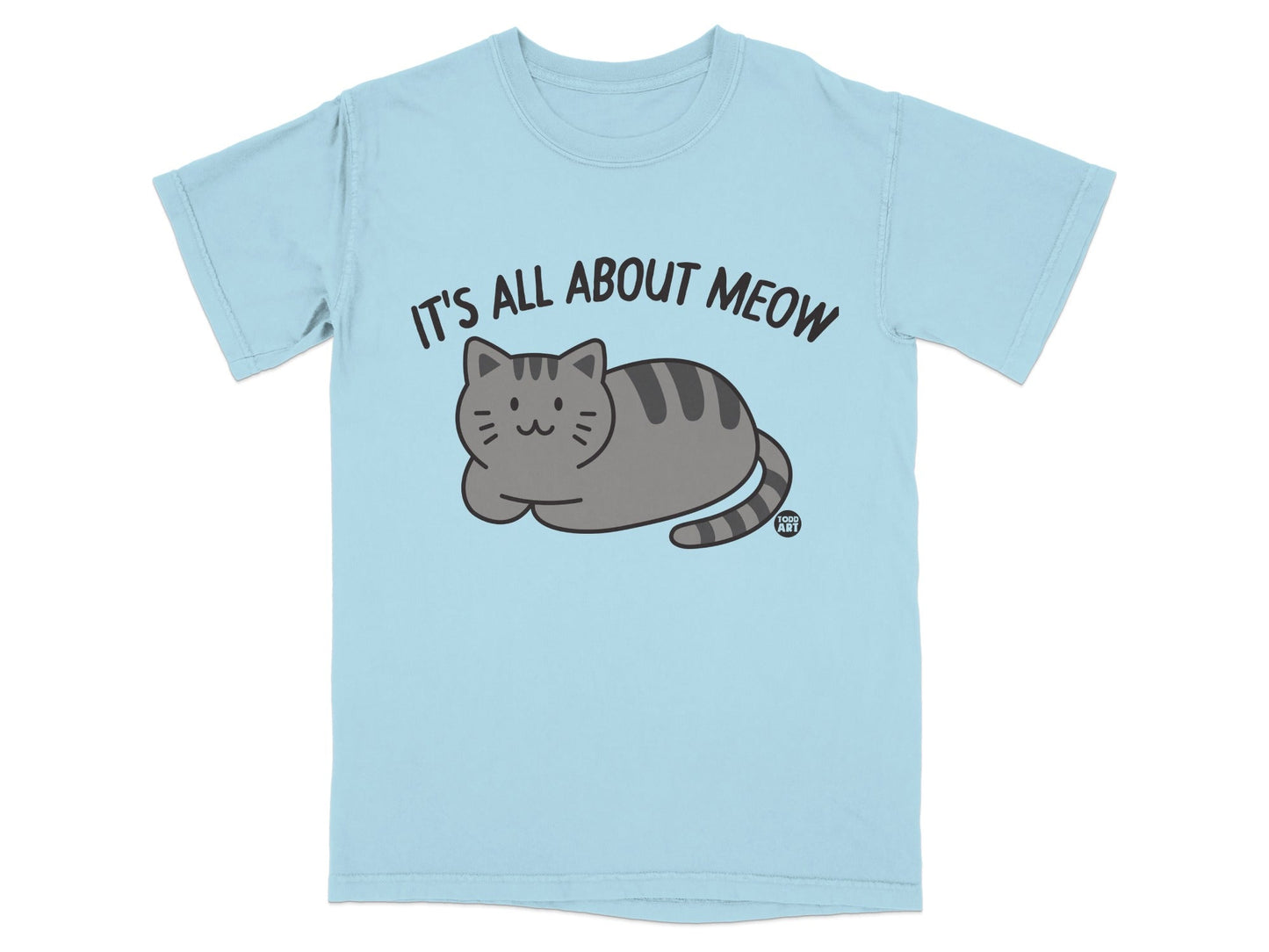 It's All About Meow Cute Cat Graphic T-shirt Product