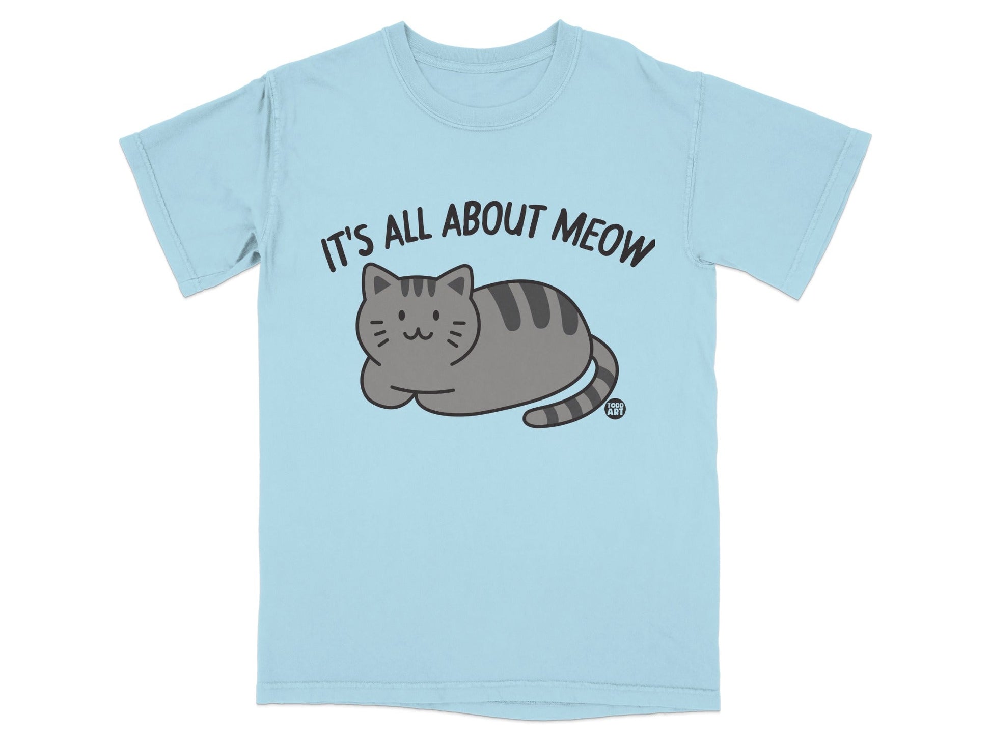 It's All About Meow Cute Cat Graphic T-shirt Product
