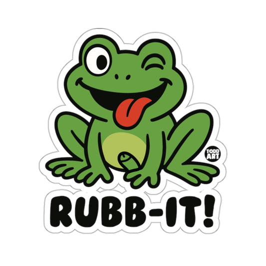 Penis Frog Winking Tongue RUBB-IT! TODD ART product type