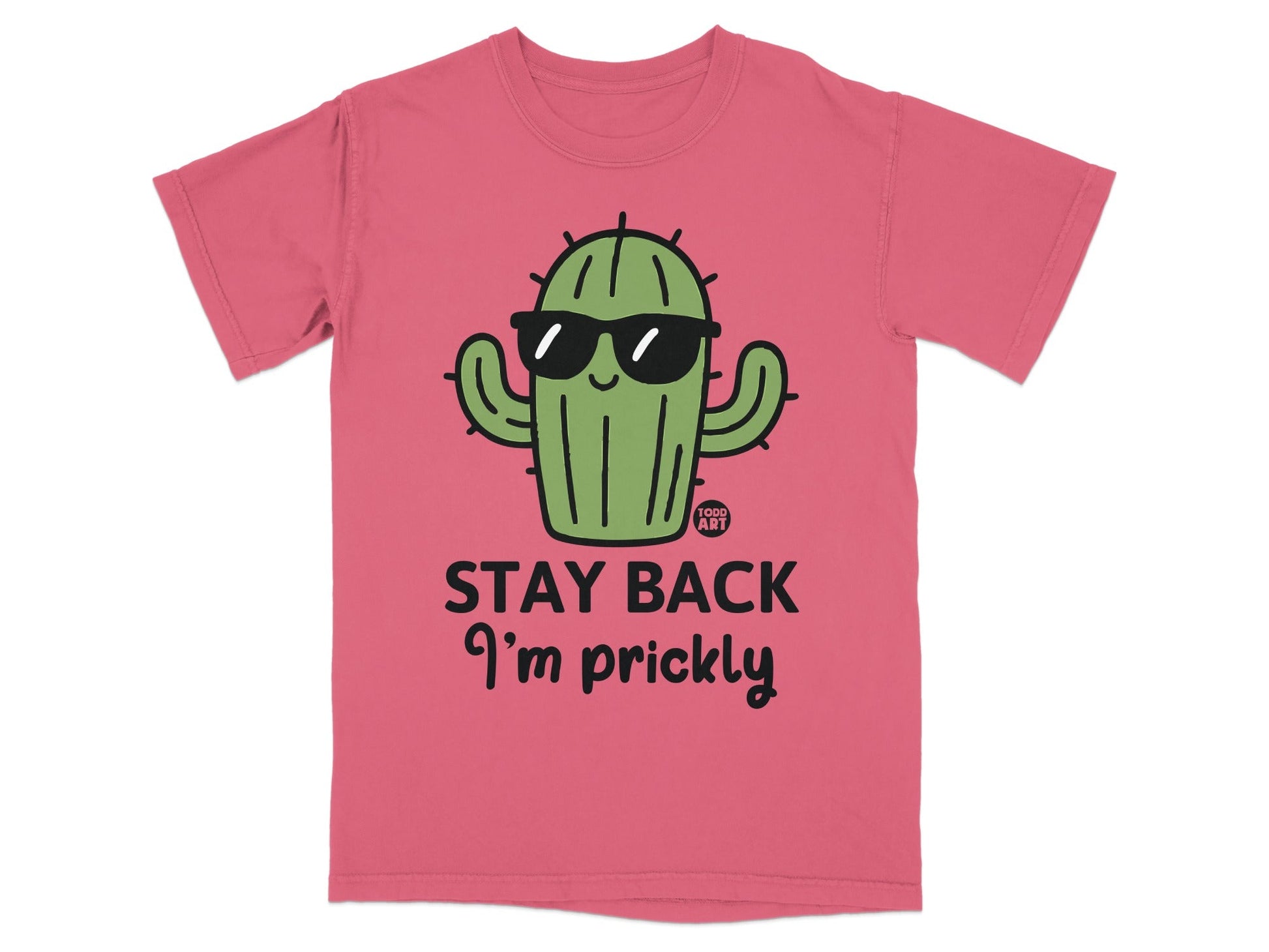 Stay Back I'm Prickly Cactus Graphic T-Shirt