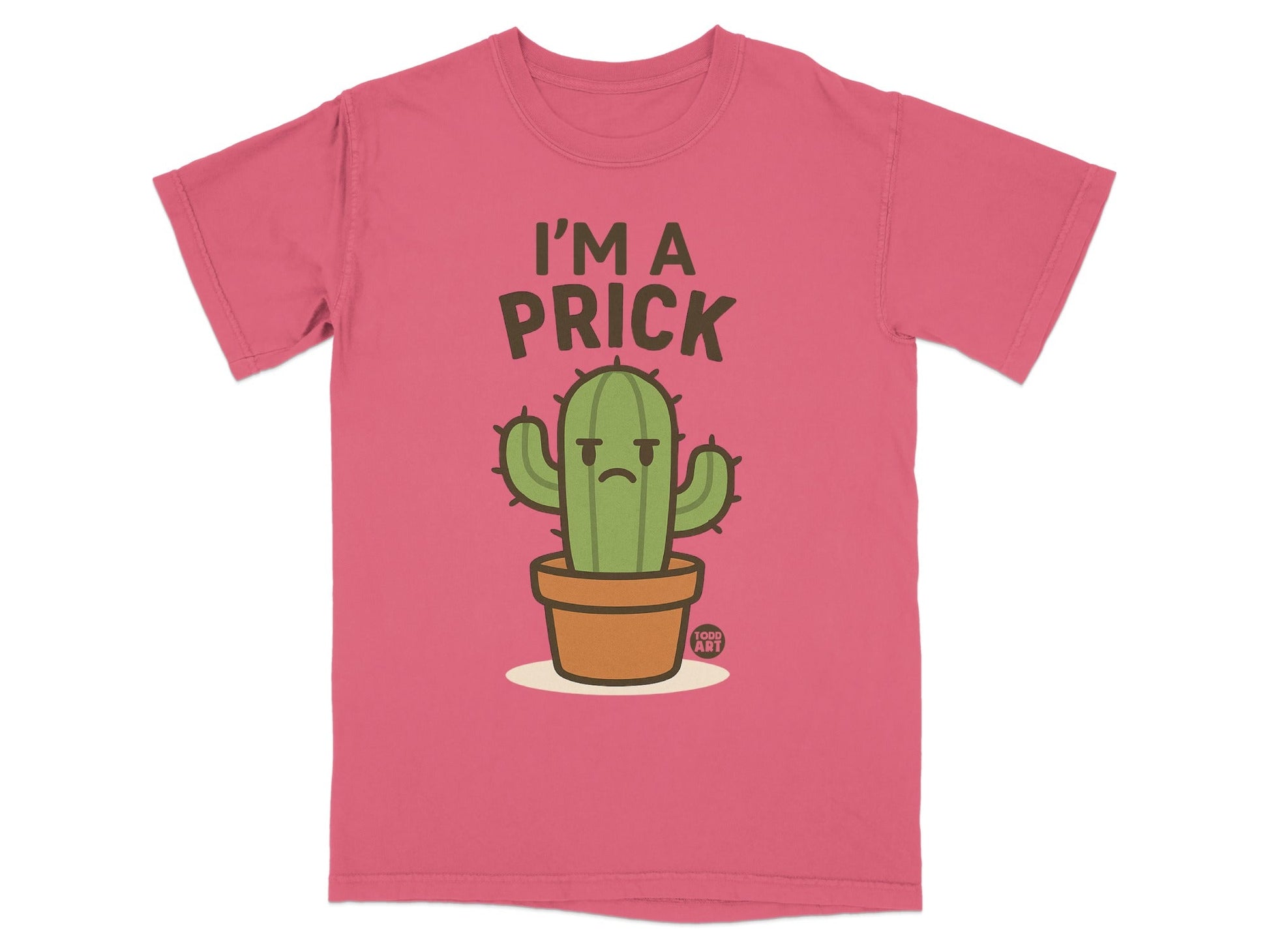 I'm A Prick Funny Cactus Graphic T-Shirt