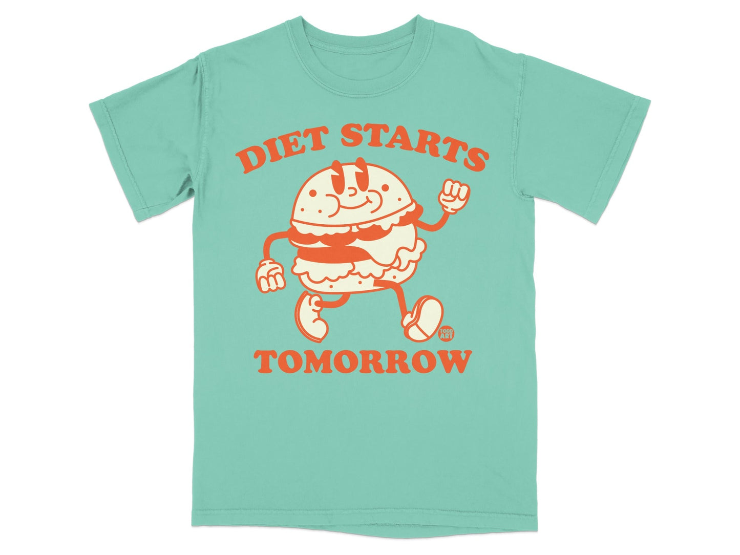 Diet Starts Tomorrow Graphic T-shirt Product