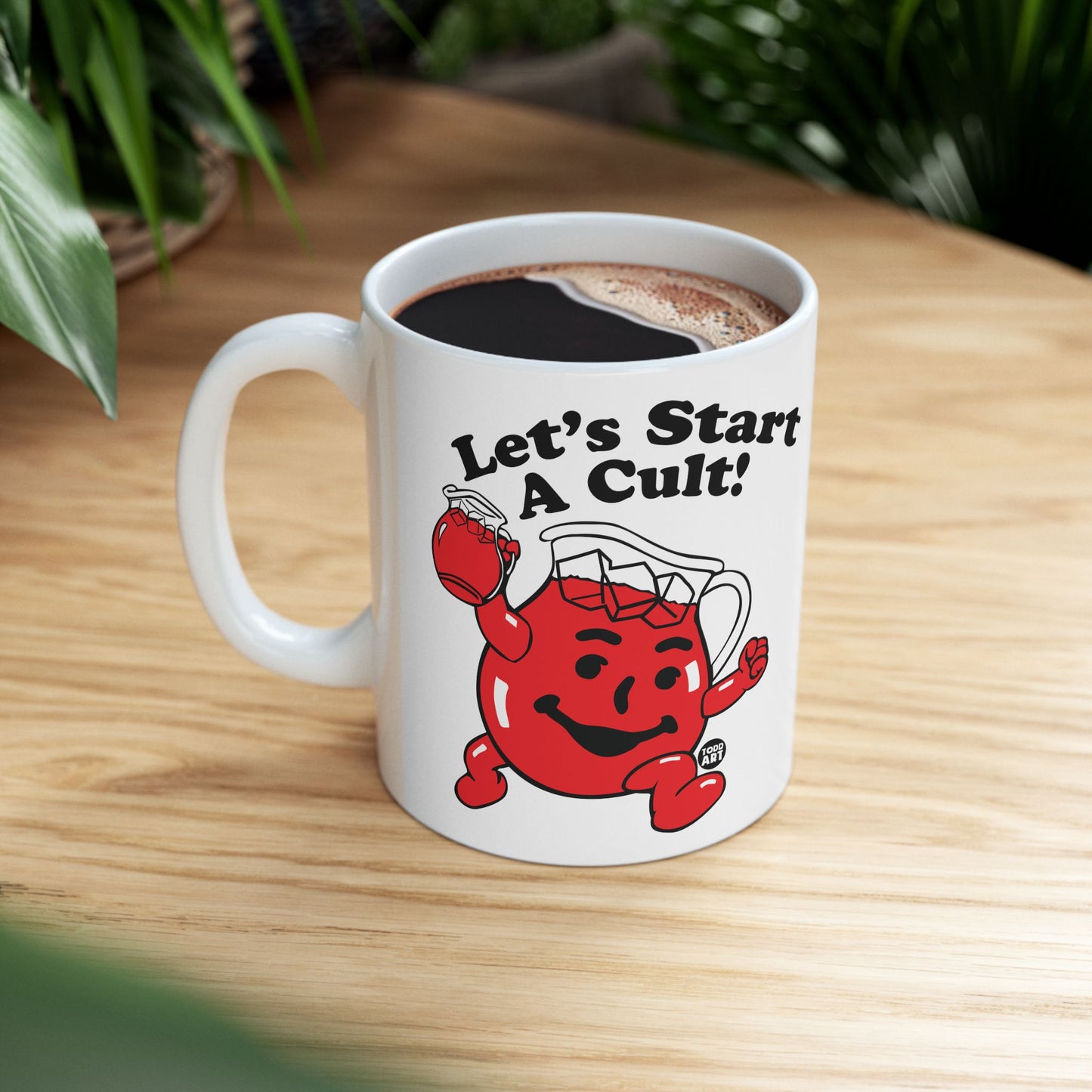 Let’s Start a Cult Coffee Mug
