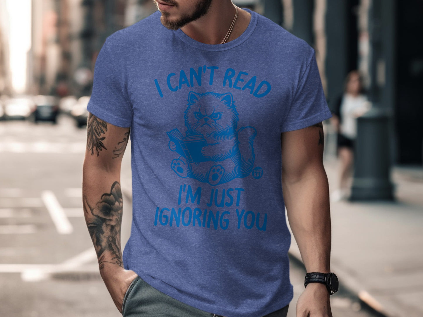I Can't Read I'm Just Ignoring You Tee Shirt