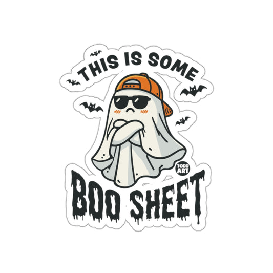 This Is Some Boo Sheet Funny Halloween Sticker