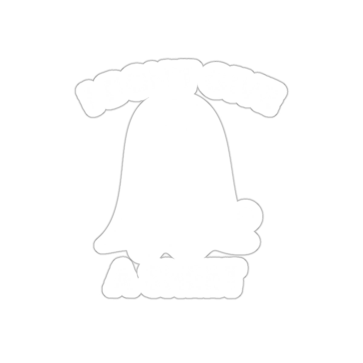 Don't Care Bear Figure Cute Ghost Toy Collectible Gift