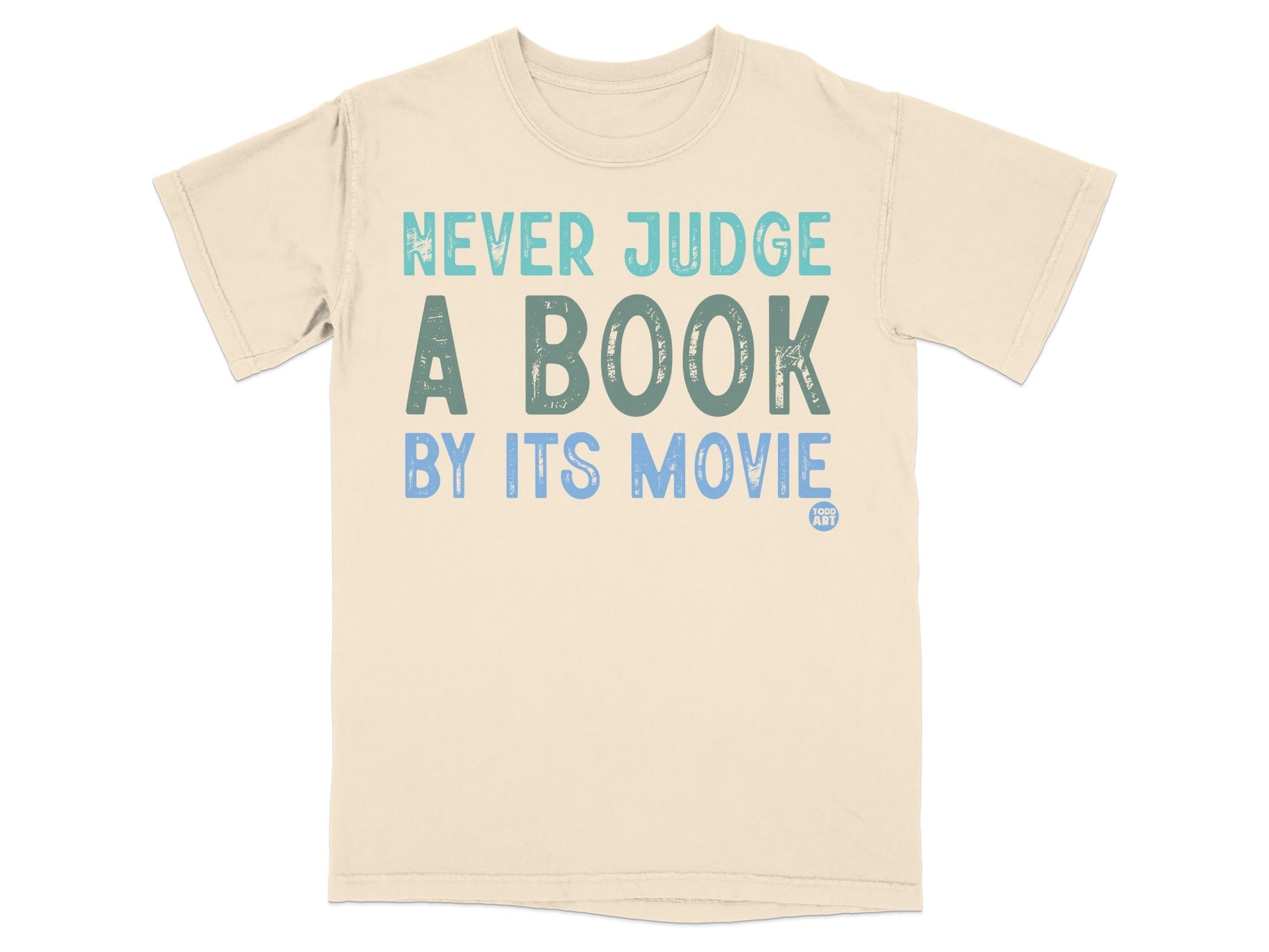 Never Judge A Book By Its Movie Graphic T-Shirt