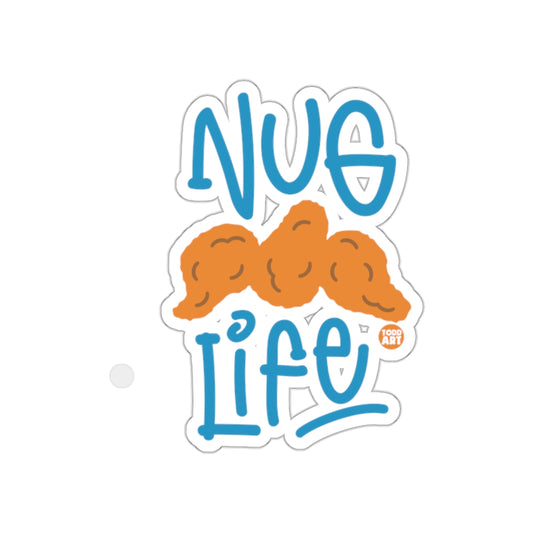 Nug Life Sticker for Fans of Fun and Quirky Designs