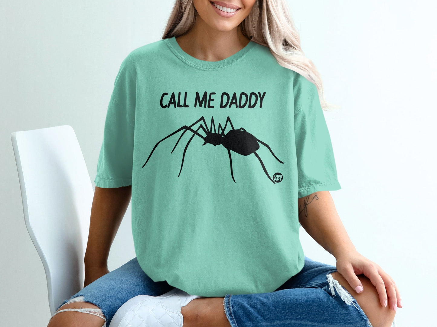 Call Me Daddy Spider Graphic T-Shirt Product
