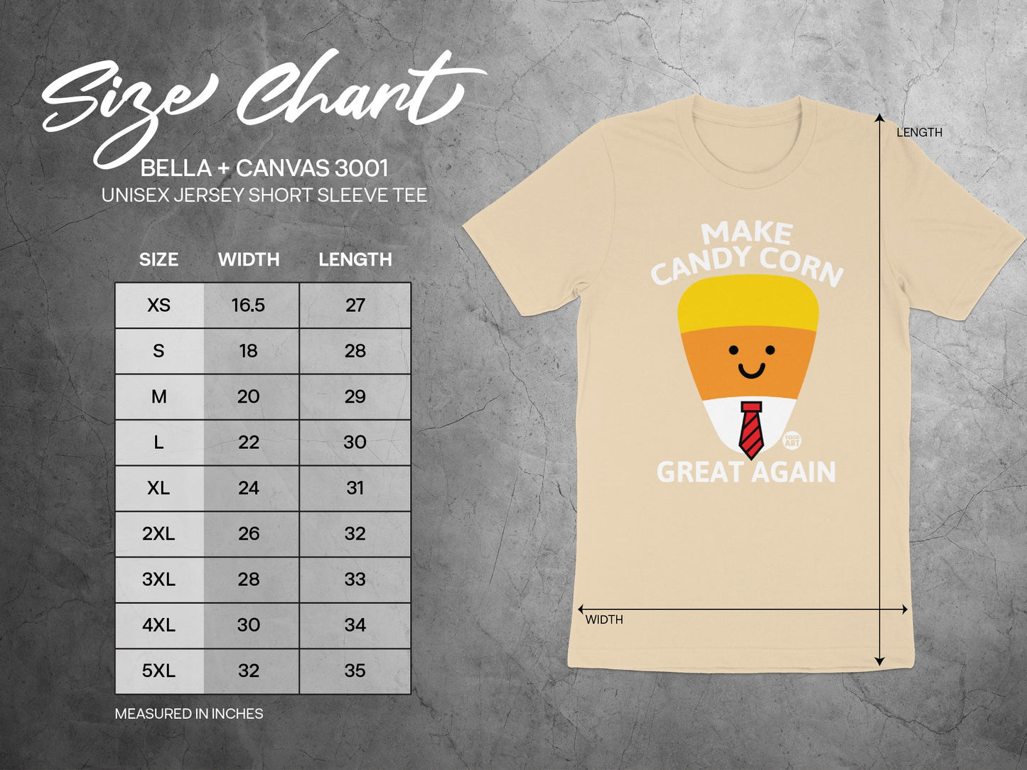 Funny Halloween Make Candy Corn Great Again Tee product